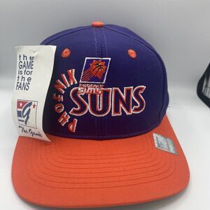 Vintage New 90s Phoenix Suns Snapback Hat Cap The Game #2